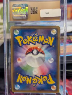 CGC 10 Pristine Moltres Holo 018/095 Tag Bolt sm9 Pokemon Card - Image 3
