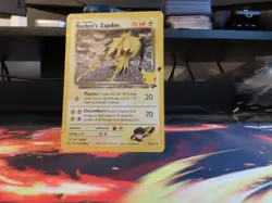 Rocket’s Zapdos Celebrations Classic Collection Holo Rare NM Pokemon Card - Image 1