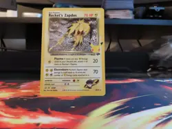 Rocket’s Zapdos Celebrations Classic Collection Holo Rare NM Pokemon Card - Image 3