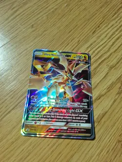 Pokemon Ultra Necrozma GX SM126 Holo Black Star Promo Rare Card - Image 1