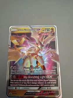 Pokemon Ultra Necrozma GX SM126 Holo Black Star Promo Rare Card - Image 2