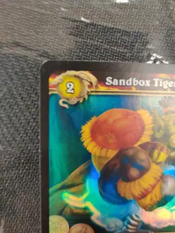 Sandbox Tiger Loot Card Gladiators Wow World Of Warcraft 1/3 Unscratched TCG Ccg - Image 2