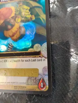 Sandbox Tiger Loot Card Gladiators Wow World Of Warcraft 1/3 Unscratched TCG Ccg - Image 4