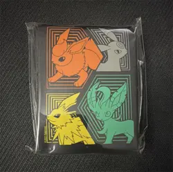 Pokemon Eevee Evolutions Card Sleeves 65ct Multicolor 2021 Evolving Skies - Image 1