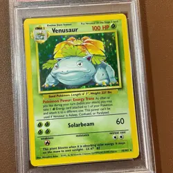 Venusaur Holo #15/102, Pokemon Base Set 1999 Vintage Card, PSA 6 EX-MT - Image 3