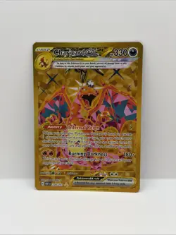 Pokemon TCG Charizard EX Obsidian Flames Holo Hyper Rare Card 228/197 - Image 1