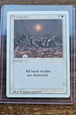 Armageddon, Revised Edition, Regular, Magic the Gathering, MTG - Image 2
