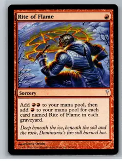 Coldsnap #96 Rite of Flame - Image 1
