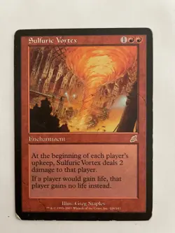 SULFURIC VORTEX LP Scourge Original mtg Magic fast shipping - Image 1