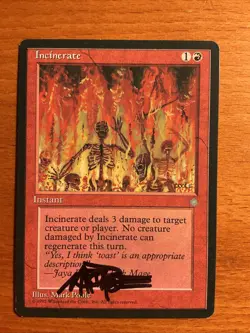 Artist Signed Mark Poole Incinerate Ice Age - Image 1