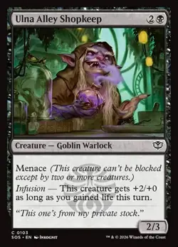Ulna Alley Shopkeep SOS NM MTG - Image 1