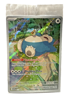 Sealed Snorlax 051 Promo - Scarlet & Violet 151 Pokemon Card - Image 1