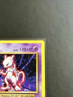Pokemon Mewtwo TCG Evolutions Card 51/108 Rare Non Holo MP - Image 3