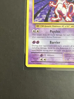 Pokemon Mewtwo TCG Evolutions Card 51/108 Rare Non Holo MP - Image 5