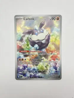 Carbink 242/217 Illustration Rare Ascended Heroes Holo Full Art NM - Image 1