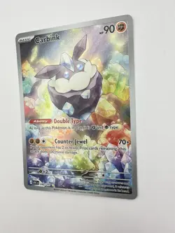 Carbink 242/217 Illustration Rare Ascended Heroes Holo Full Art NM - Image 2