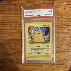 Pokemon TCG 2023 Pikachu Holo 008/034 Trading Card Game Classic PSA 9 - Image 2