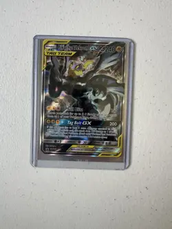 Pokemon TCG Pikachu & Zekrom GX Never Played Sleeved Near Mint - Image 1