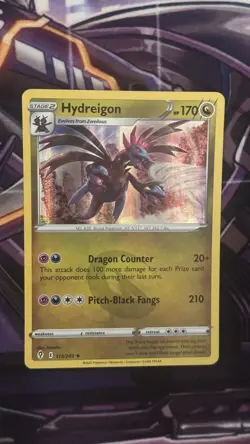 Hydreigon 115/203 SWSH07: Evolving Skies Holo - NM - Pokemon TCG - Image 1