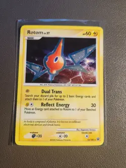 Rotom Holo 13/100 DP Majestic Dawn Pokemon TCG LP! Canadian Seller! - Image 1