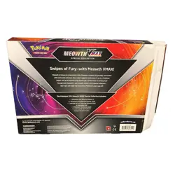 Pokemon MEOWTH VMAX Special Collection BOX AND PROMOS ONLY. OPENED! - Image 3