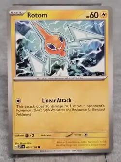 Pokemon TCG Card - Rotom 69/198 Common | 2023 Scarlet & Violet | NM/Mint - Image 1