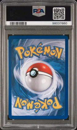 2010 POKEMON HEARTGOLD & SOULSILVER UNLEASHED #14 CROBAT-REVERSE FOIL PSA 8 - Image 2