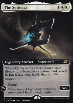 The Seriema (Extended Art) - Rare - (323) - English - NM - MTG - Image 1