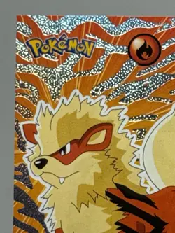 Arcanine Holo Foil 2024 Blue Pokedex Sticker Vol3 Flash Edition #S5 Peru - Image 4