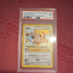 The Pokemon Company Cleffa Celebrations Classic Collection Holo #20 PSA 9 - Image 1
