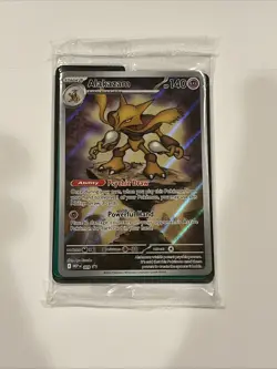Pokemon SEALED PROMO Lot of 4 Zekrom, Alakazam, Tyrunt, Riolu Full Art Holos - Image 3