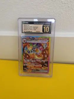 Pokemon Flareon ex 202/187 Terastal Fest Ex Holo (Japanese) Cgc Pristine BL - Image 1