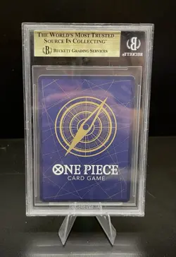Monkey D Luffy SR ST21-014 Japanese One Piece Promo Flagship Battle Ex BGS 10 - Image 2
