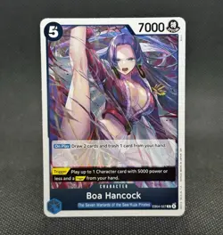 Boa Hancock EB04-027 Rare The Azure Sea's Seven One Piece Foil Near Mint - Image 1