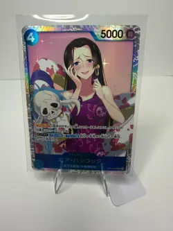 Boa Hancock OP01-078 Super Rare Romance Dawn One Piece Foil Near Mint (JP) - Image 1