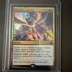 MTG Angelfire Ignition Innistrad: Midnight Hunt 209/277 Foil Rare - Image 1