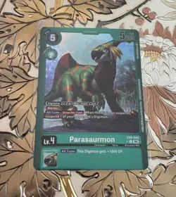 Digimon Card Game Parasaurmon Limited Foil EX9-040 Versus Monsters - Image 1