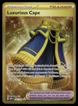 Pokemon Cards Luxurious Cape 265/182 Paradox Rift Hyper Rare LP - Image 1