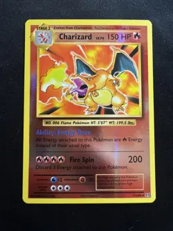 Pokemon XY Evolutions Charizard 11/108 Rare Reverse Holo Card - Image 1