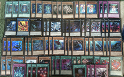 YuGiOh 70 Card XYZ Barian Shark Deck Extra & Side Abyss Shark Seventh Ascension - Image 1