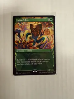 Lotus Cobra NM SHOWCASE MTG! Zendikar Rising - Image 1