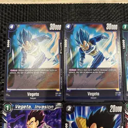 Dragon Ball CGC - Mixed Vegeta Cards - Image 2