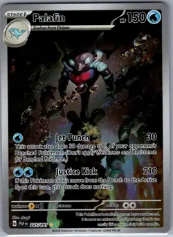 Palafin 225/091 SV: Paldean Fates - Pokemon Card - NM - Image 1