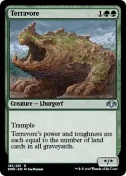 Terravore - Near Mint MTG Dominaria Remastered - Image 1