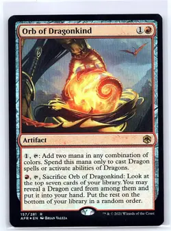 Orb of Dragonkind Adventures in the Forgotten Realms 157 Foil - Image 1