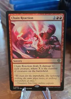 Chain Reaction Commander: Phyrexia: All Will Be One Regular - Image 1