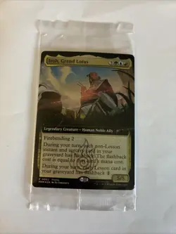 Iroh, Grand Lotus Extended Art Foil Box Lunch Promo 0002 MTG Sealed New - Image 1