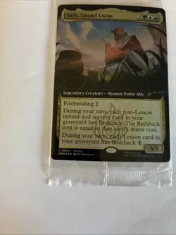 Iroh, Grand Lotus Extended Art Foil Box Lunch Promo 0002 MTG Sealed New - Image 4