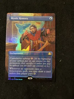 Mystic Remora (Borderless) Dominaria Remastered Foil - Image 1