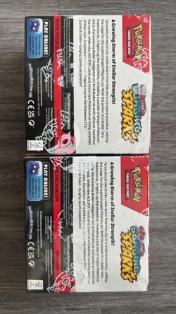Pokemon Scarlet & Violet Surging Sparks Booster Boxes x2 English Sealed - Image 2
